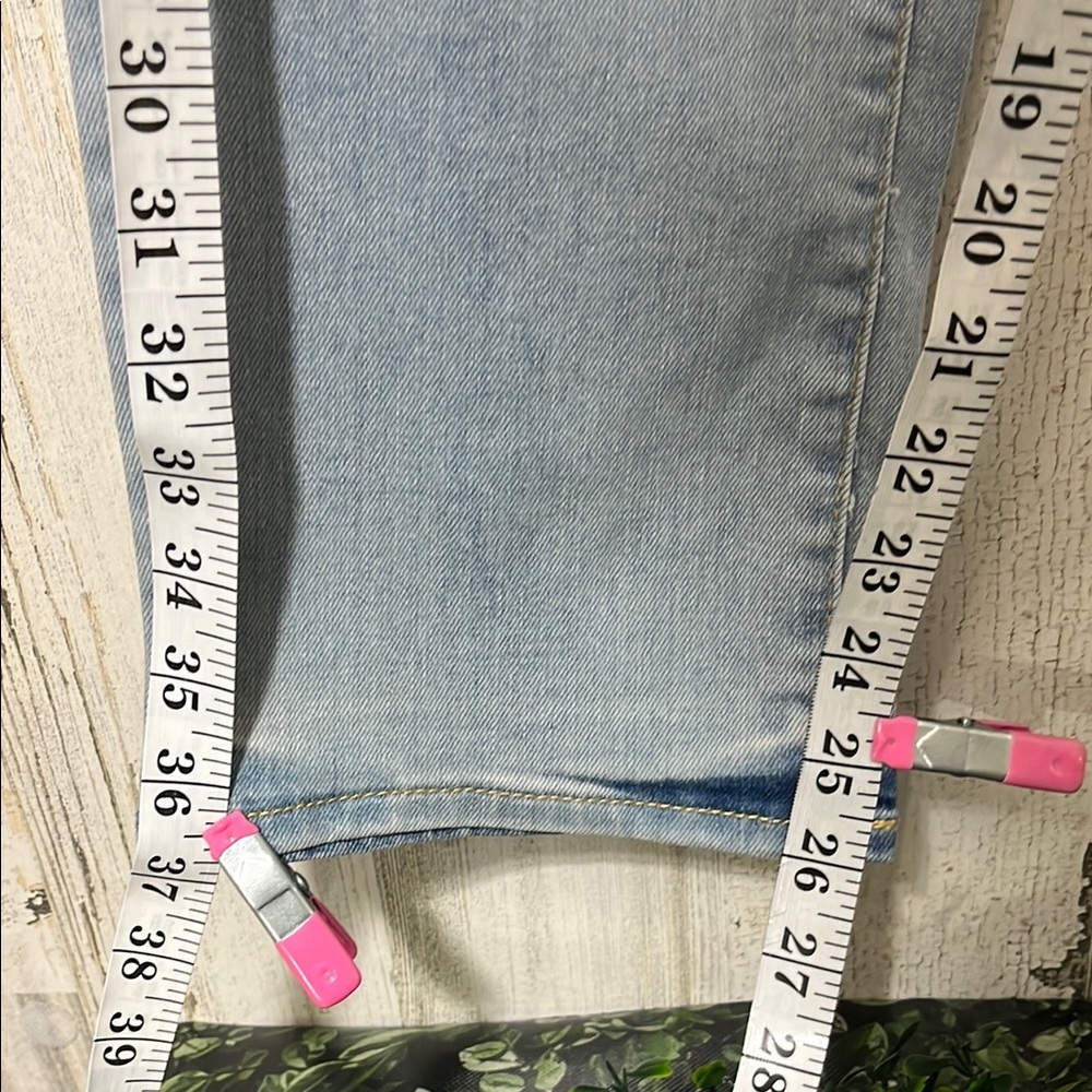 Levi's Light Blue Straight Leg Jeans - Picture 5 of 11